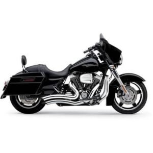 cobra chrome swept speedster exhaust system w/powerport 6230