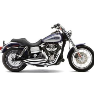 cobra chrome swept speedster exhaust system w/powerport 6229