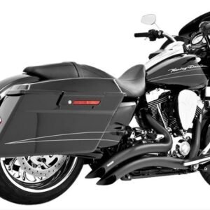 freedom performance black sharp curve radius exhaust system hd00229